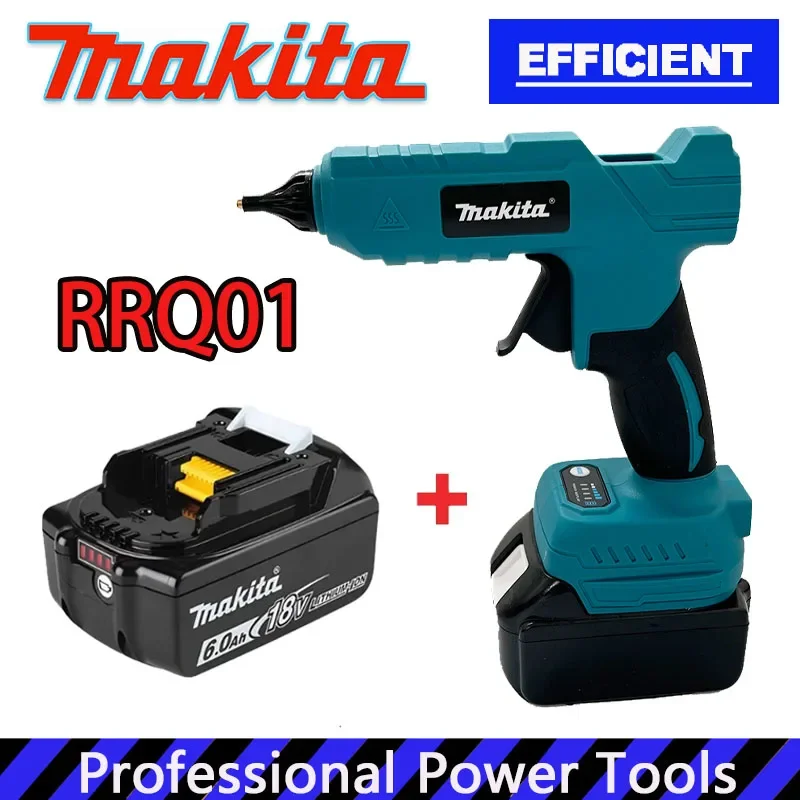 

Электрический клеевой пистолет Makita 18V с литий-ионным аккумулятором для DIY-проектов, упаковки и декоративных работ