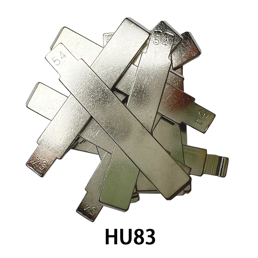 5pcs 54# HU83 Blanks Metal Uncut Blank Flip Remote Key Blade For Citroen Peugeot 407 For Keydiy KD Xhorse VVDI JMD view 2