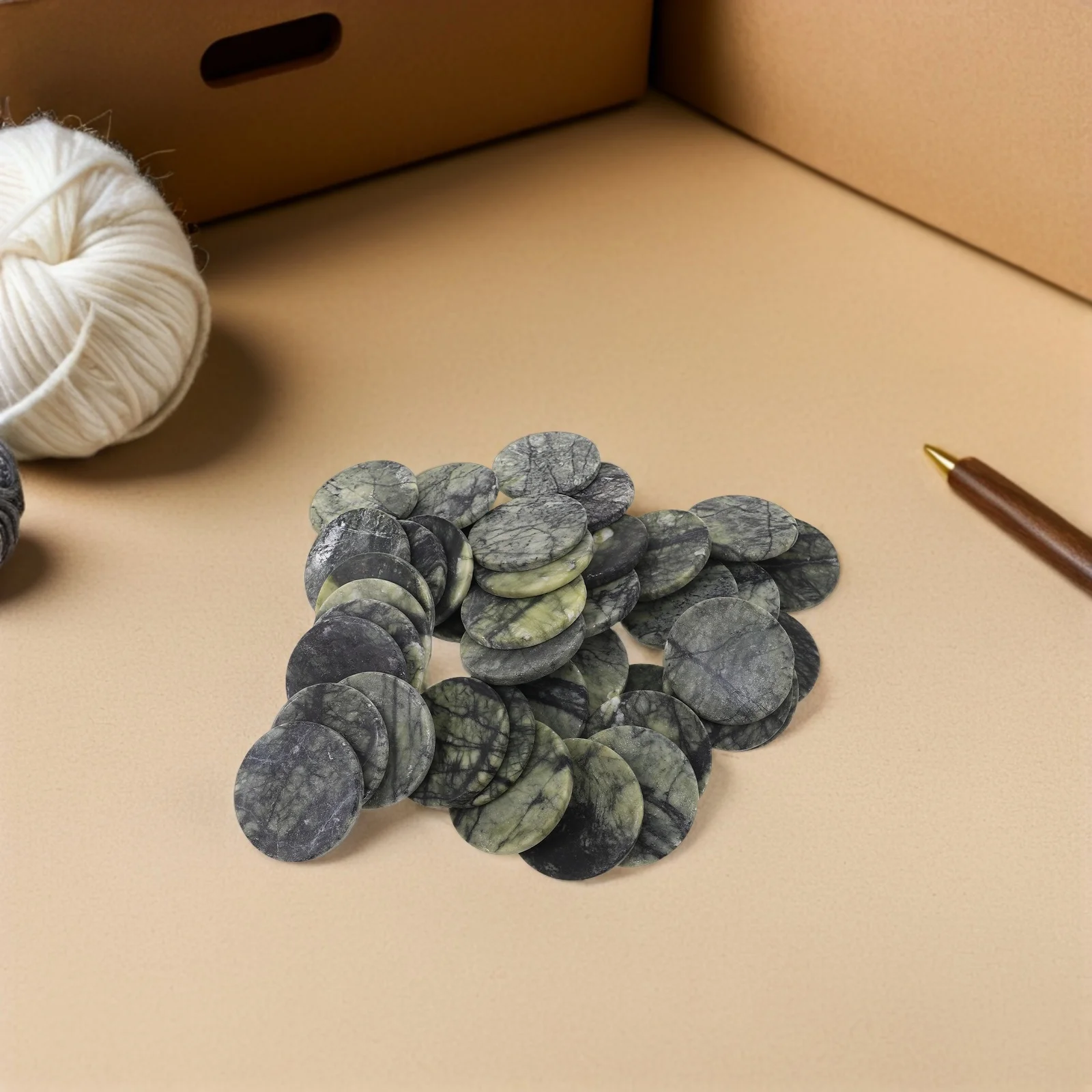 40 Uds. De piedras para saltar en agua, ubicaciones de juego versátiles, No requiere electricidad, reuniones sociales en la playa, el lago y el río