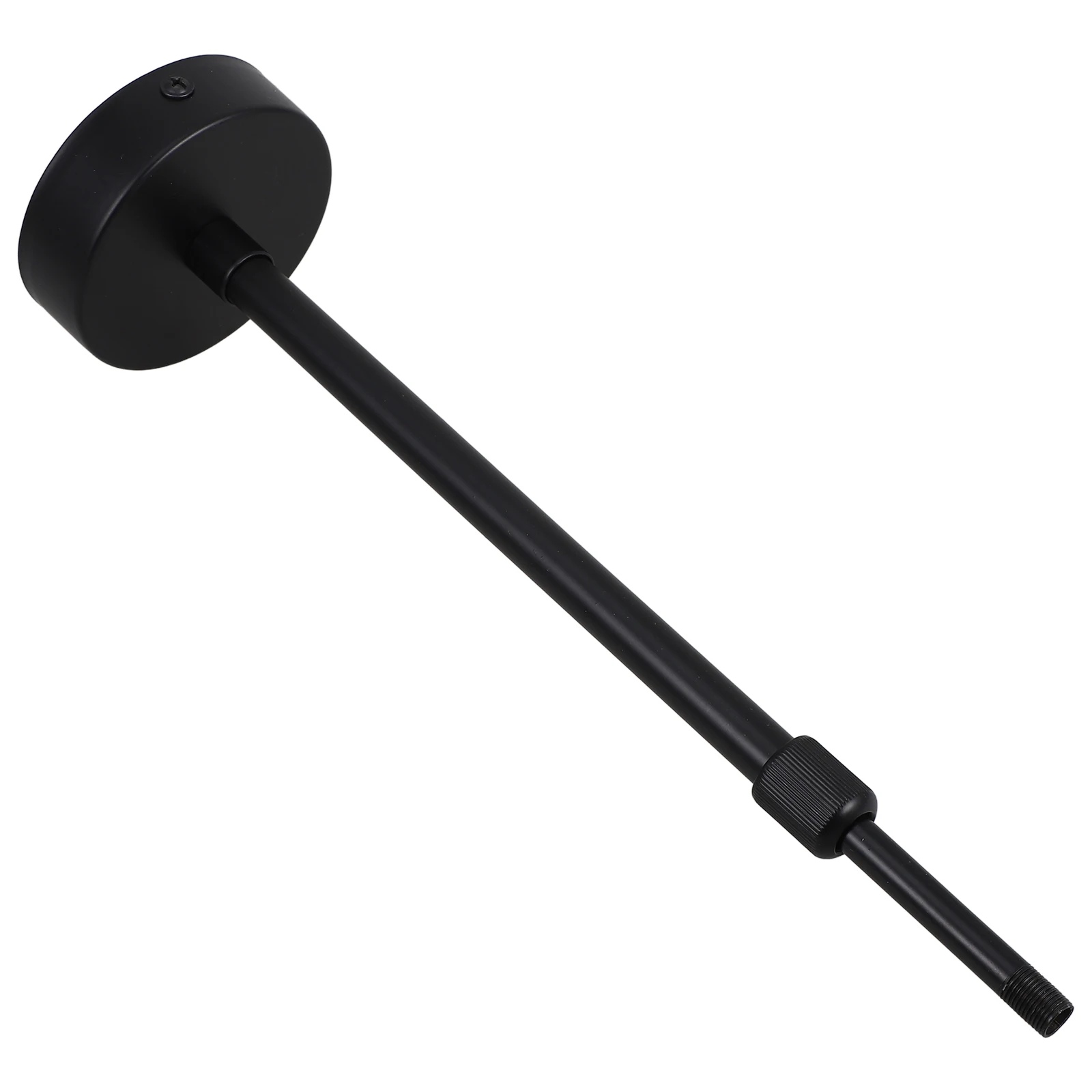 Asta di prolunga per lampada regolabile Downrods neri per lampade a sospensione Steli di luce fluorescente Soluzione per illuminazione su binario a LED Ufficio