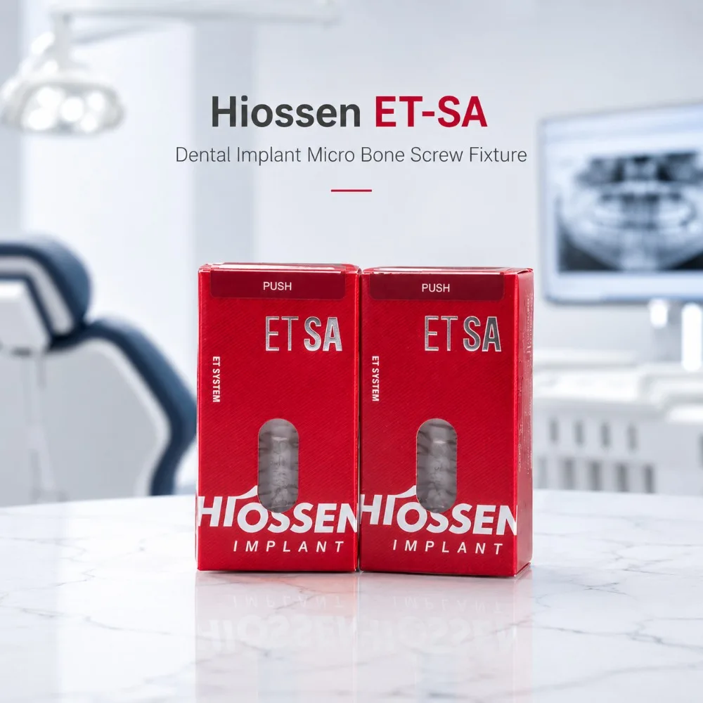 Hiossen ET‑SA Dental Implant Fixture, Mini Micro Bone Screw for Dental Lab Use