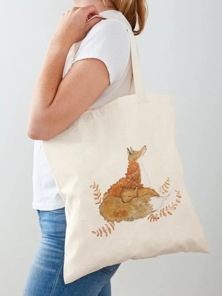 Autumn collection - dreamy fox Tote Bag Cloth bag Women's handbag tote bag women