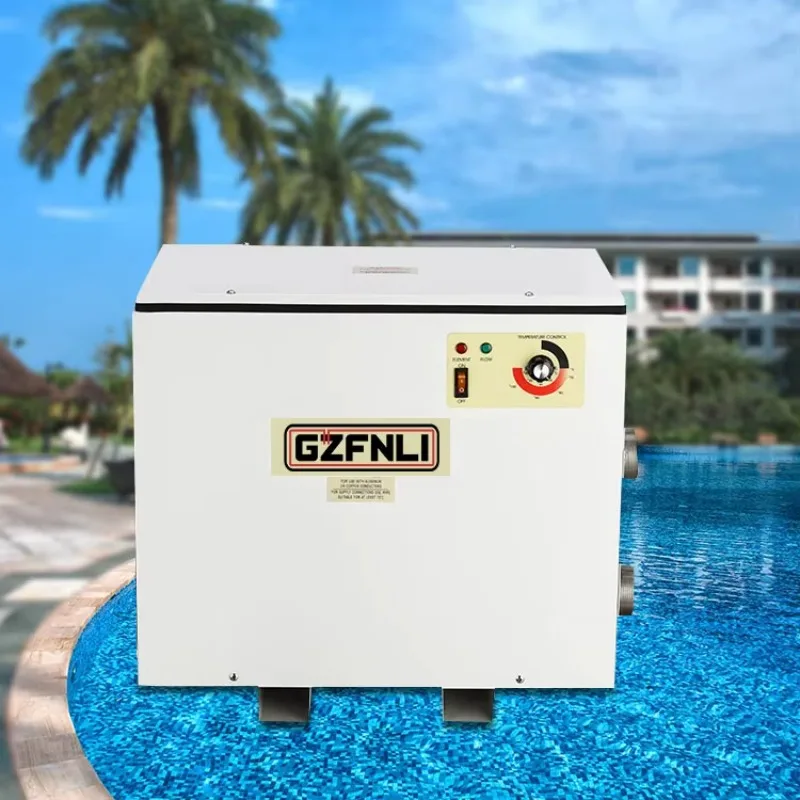18KW Digital Electric Pool Heater Constant Temperature Design for House & Swimming Pool Heat Pump Water Heaters