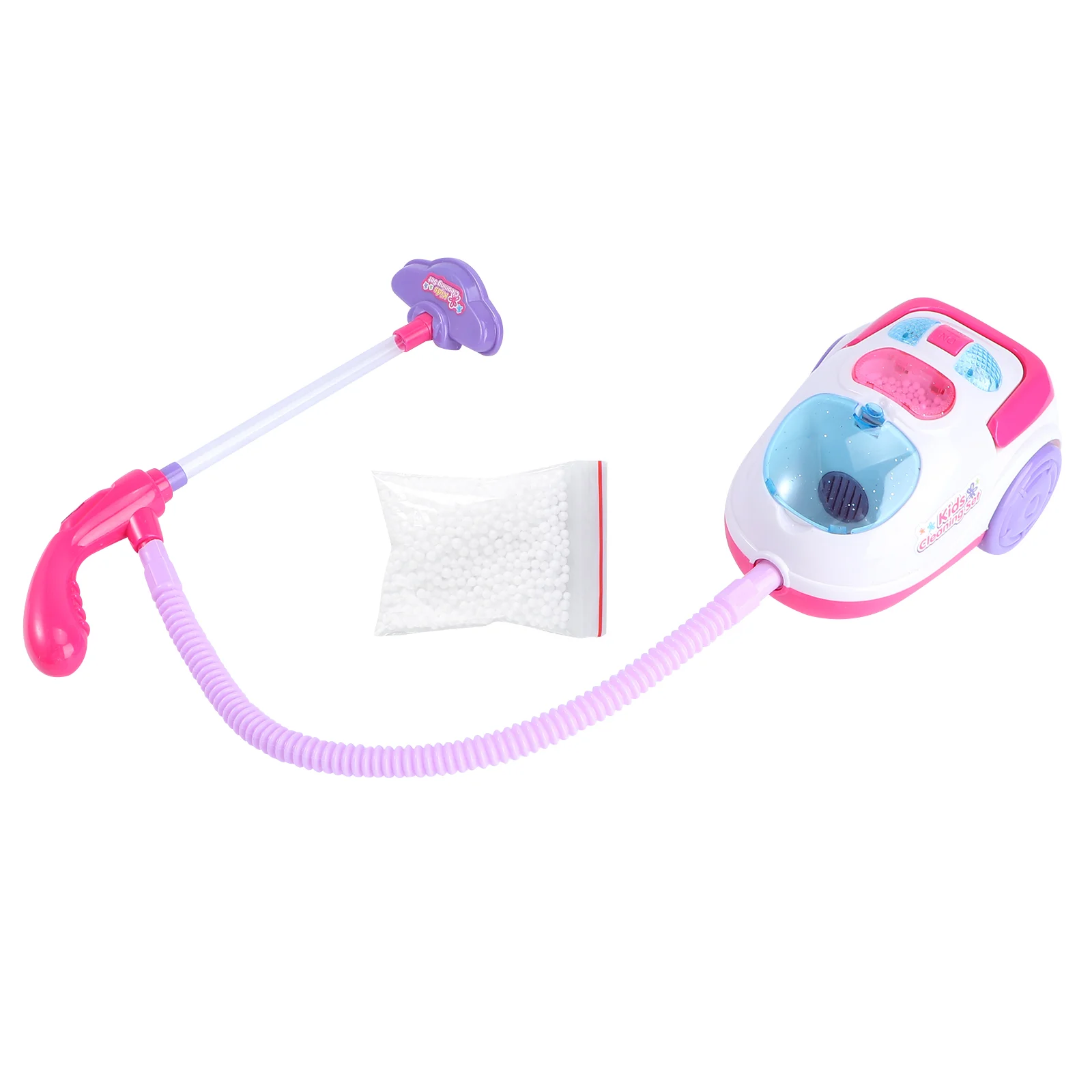 

Toy Electric Simulation Children's Vacuum Cleaner Kids Dust Collector Cleaning White Educational Catcher