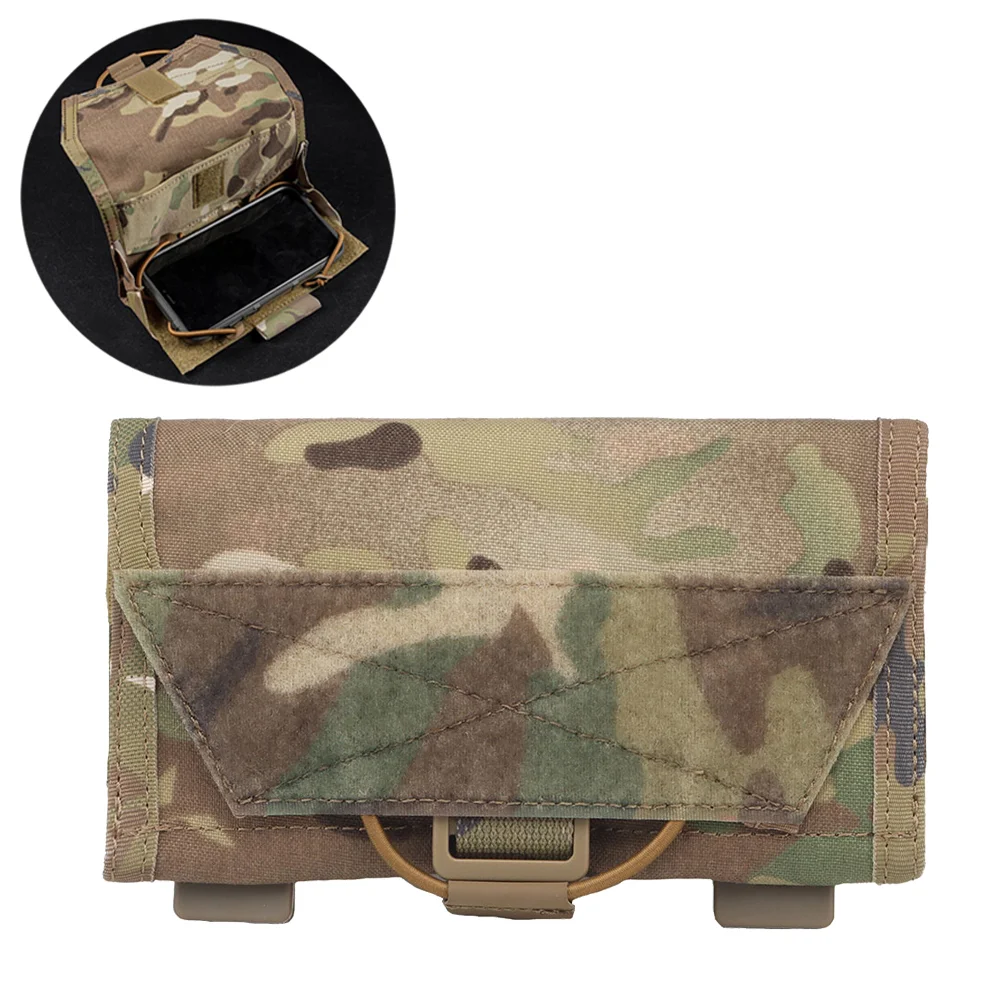 

Military Tactical Mobile Phone Molle Pouch Tactical Chest Rig Plate Carrier Navigator Tech Pouch Hunting Airsoft Accessories