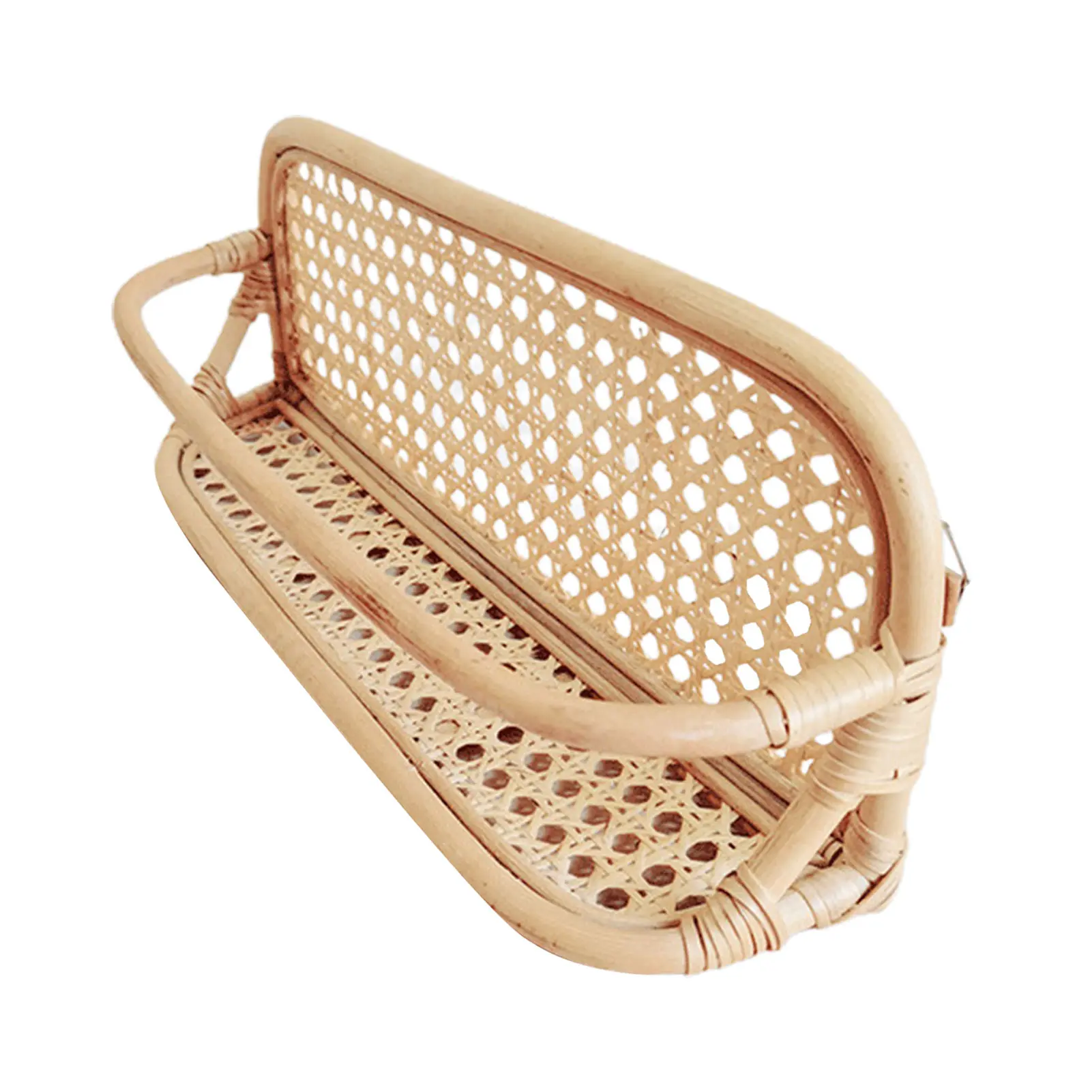 Rattan Wall Hook Children'sClothing Storage Box Rack Clothes Hat Hook Rattan Hanger Room Decoration Hanger Home Security