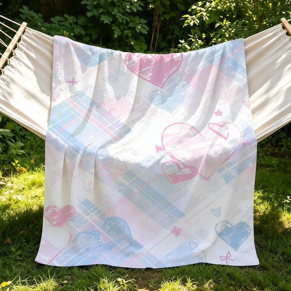 I Love You Blanket Suitable For Sofas Beds Offices Cars Outdoor Travel An Ideal Gift For Friends Family
