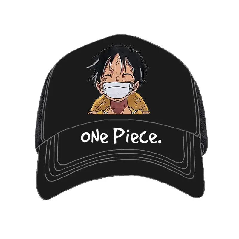

One Piece Baseball Cap Anime Cartoon Luffy Zoro Nami Peripheral Versatile Creative Student Couple Fashion Casual Sun Visor Cap