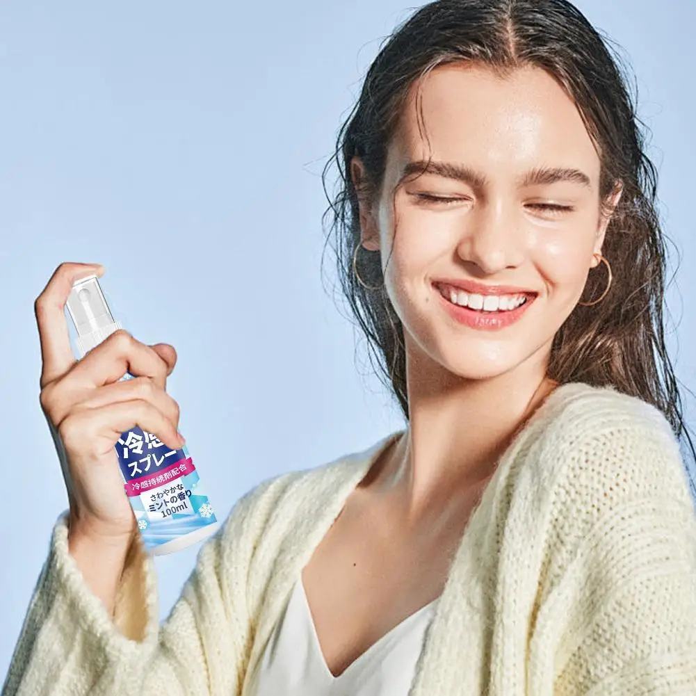 Cooling Spray Outdoor Sun Protection And Cooling Spray,Cooling Spray Students Summer An Excellent Anti-Heat And Cooling Solution