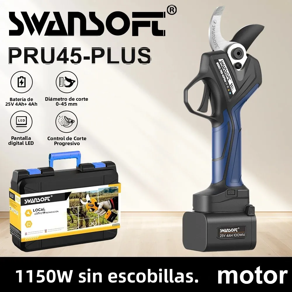 SWANSOFT PRU45PLUS tijeras de podar eléctricas