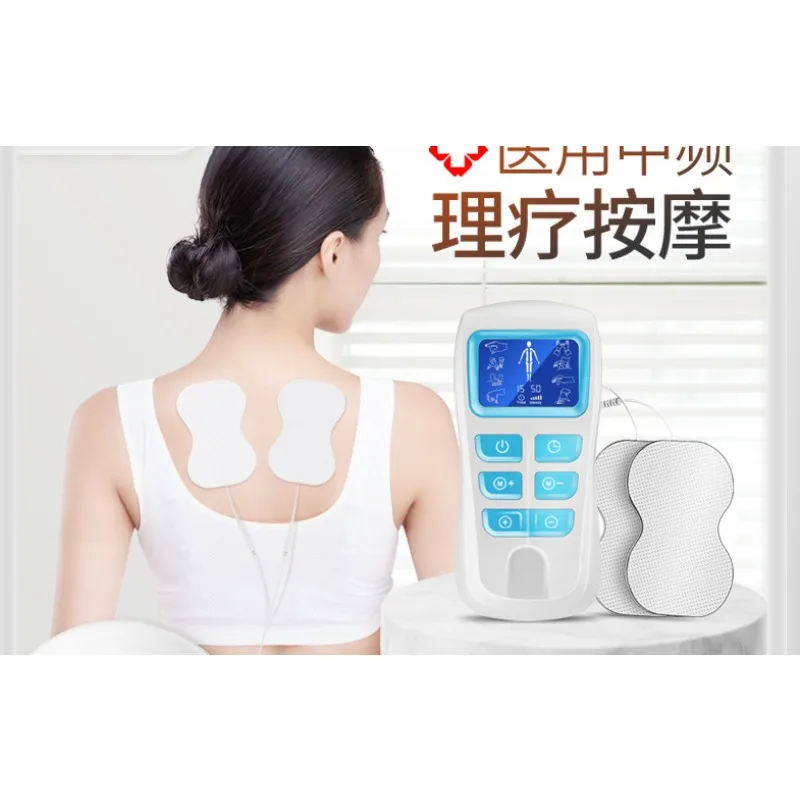 

Pulse massager household multi-function cervical spondylosis meridian machine acupuncture and moxibustion electrotherapy instrum