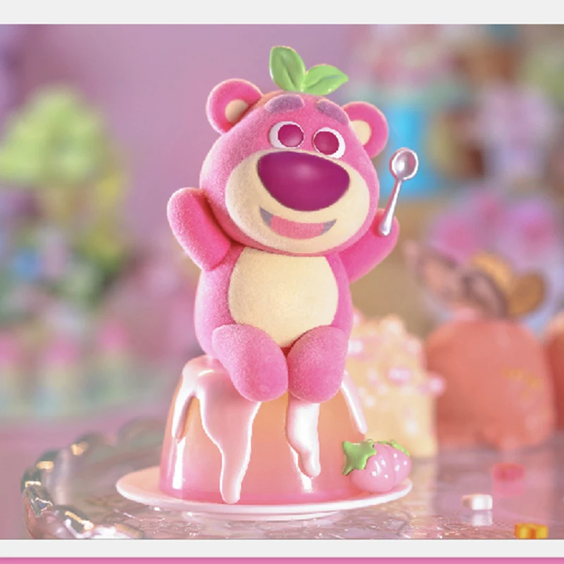 Disney Strawberry Bear Dessert Party Series Blind Box Cute Trendy Play Creative Mysterious Surprise Box Urodzinowy prezent świąteczny