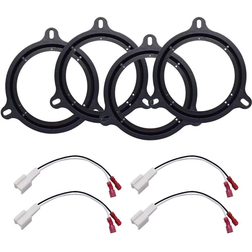 2Pairs 6.5inch Car Speaker Adapter Board And Wiring Harness For Nissan Frontier / Altima For Suzuki Equator For Infiniti Q45 I30