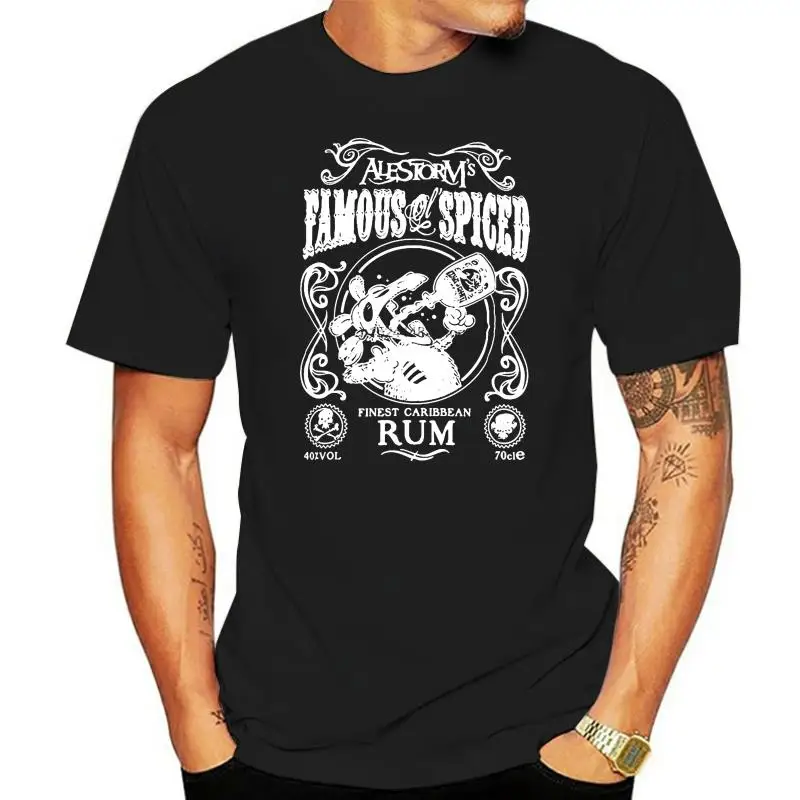 Футболка ALESTORM мужская с коротким рукавом, известная Клубная, Повседневная модная, брендовая, летняя