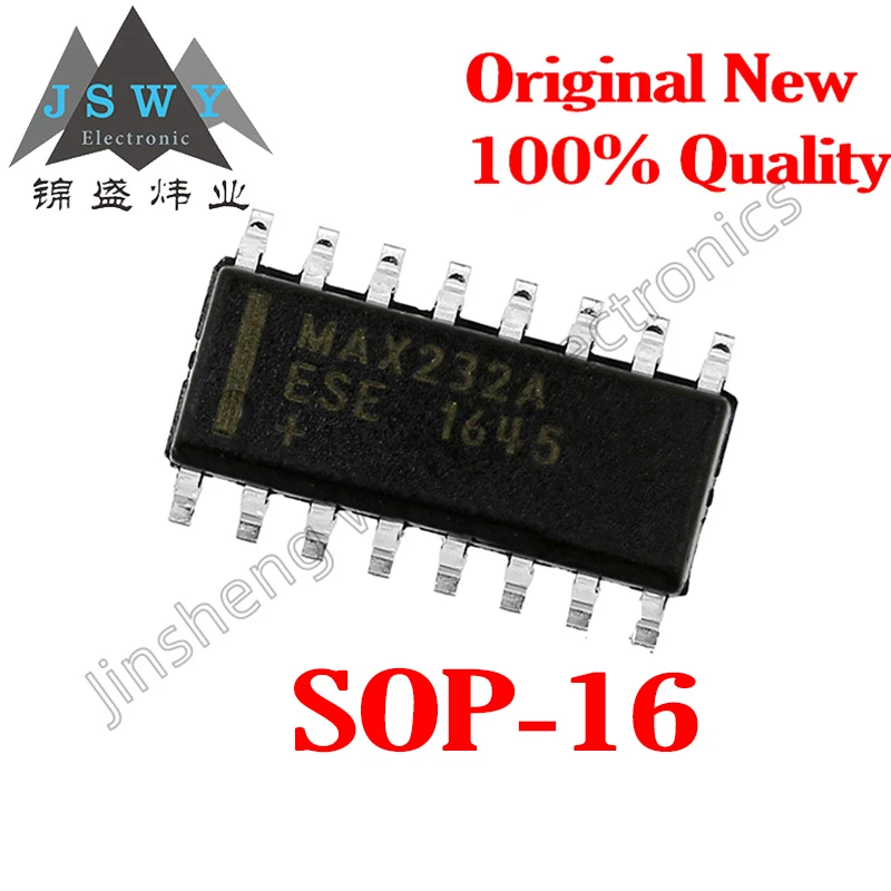 

(10/50pcs) MAX232AESE MAX232A SOP-16 RS-232 transceiver chip New spot original delivery fast