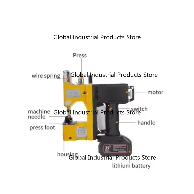 

High-Speed Lightweight Electric Sewing Machine for Beverage & Chemical, Automatic Non-Woven Bag Sealing