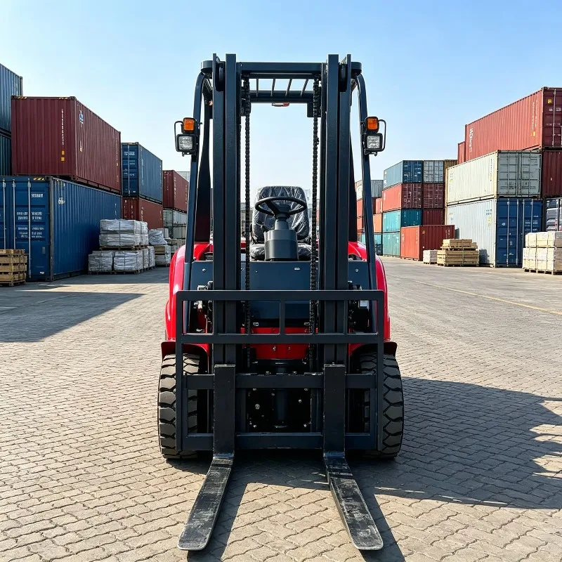 1.5 Ton 2 Ton Electric Forklift Wide Visibility Mast for Safe Warehouse Factory Working Customized