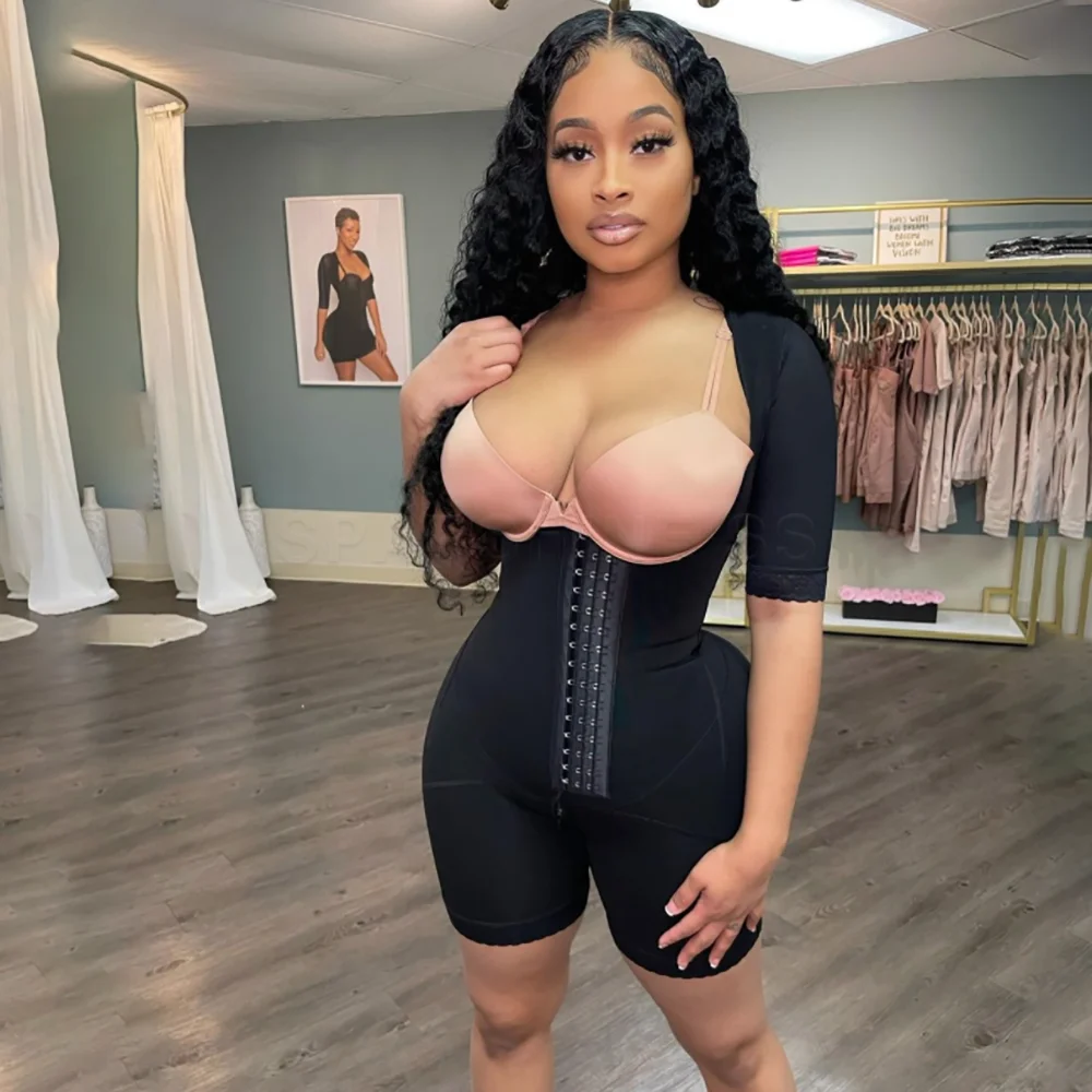 

Fajas Abdomen Corset Women's Reinforced Body Shaper Postpartum Recovery Bodysuit Slimming Body Shaper Bodys Woman Trend 2024