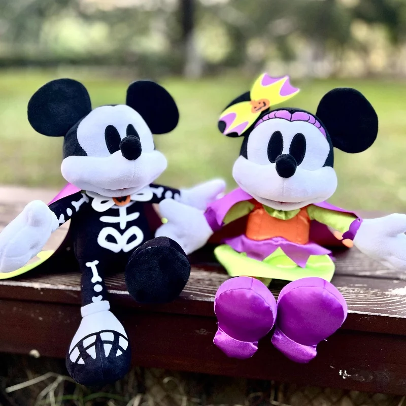 

Disney Genuine Mickey Mouse Minnie Mouse Plush Toys Kawaii Soft Stuffed Doll Sofa Pillow Gift for Girlfriend Cartoon Character
