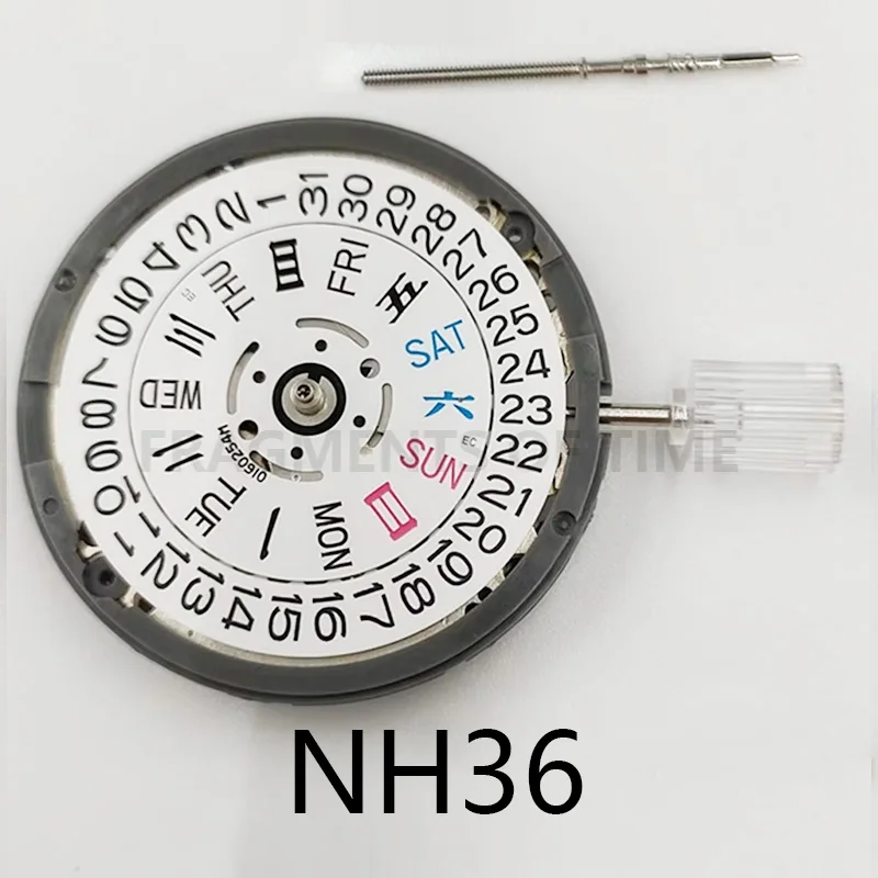 Automatic Adjustment Precision 24 Jewels NH36A Watch Movement Repair Tool Improved Watch Accessories NH36 Mechanical Movement