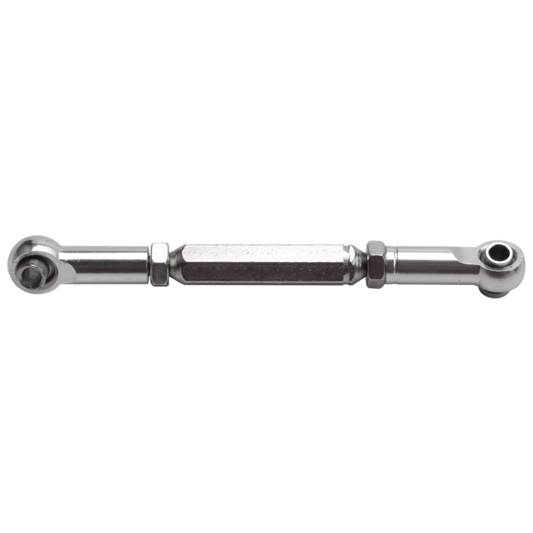 AS96-Metal Steering Link Rod Pull Rod Mounts Shock Absorbers Set For WPL C14 C24 C24-1 1/16 RC Car Upgrade Parts