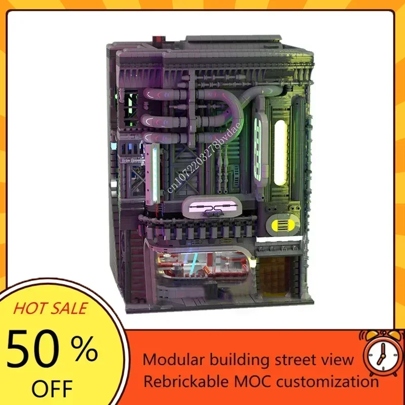 4909PCS MOC Space Battle The Downtown Diner Star Movie Custom Puzzles Technology  Model Creative Display Birthday Toy Xmas Gifts