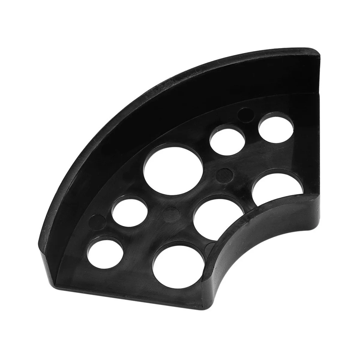

1Pcs 8 Holes Ink Cup Rack Black Portable Pigment Cup Holder Stand for Tattoo Supplies Ink Cups and Makeup Pens Storage