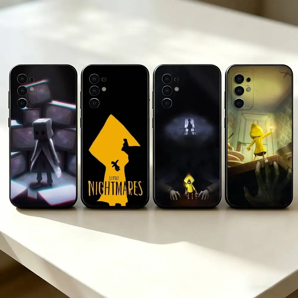 L-Little Game N-Nightmares Phone Case Black Silicone Soft For Samsung S25,S24,S21,S22,S23,S30,Ultra,S20,Plus,Fe,Lite