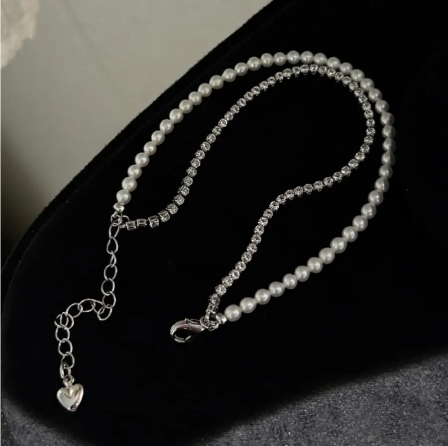 7.5-8" Stunning AAA 5-6mm natural Japanese Akoya white pearl bracelet  slave bracelet  jewelry  charm bracelet