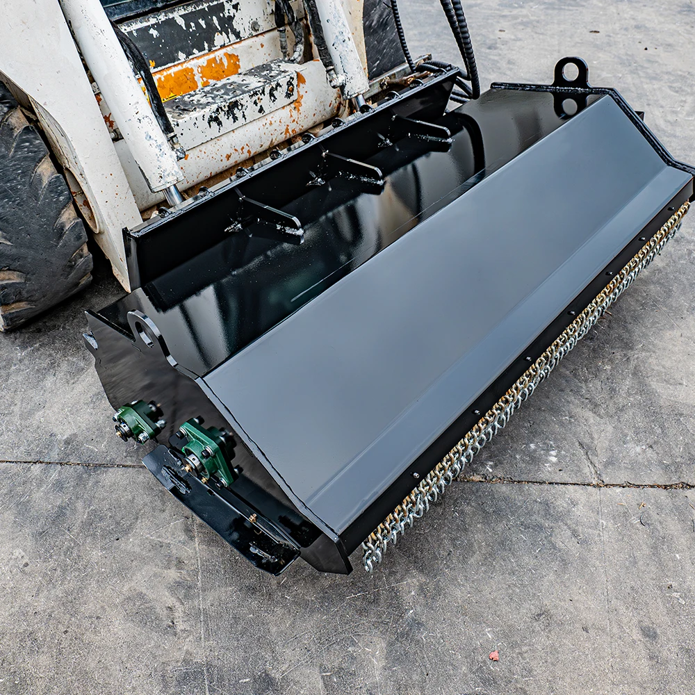 MMS 72'' Hydraulic Flail Mower Attachment for Bobcat Skid Steer Loader Universal Mounting Coupler Free Shipping