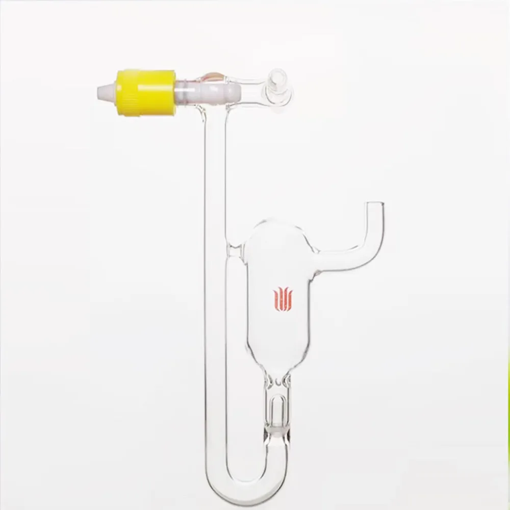 

Glass Pressure Relief Valve, New 0-8mm High Vacuum PTFE Valve, Borosilicate Glass, SYNTHWARE