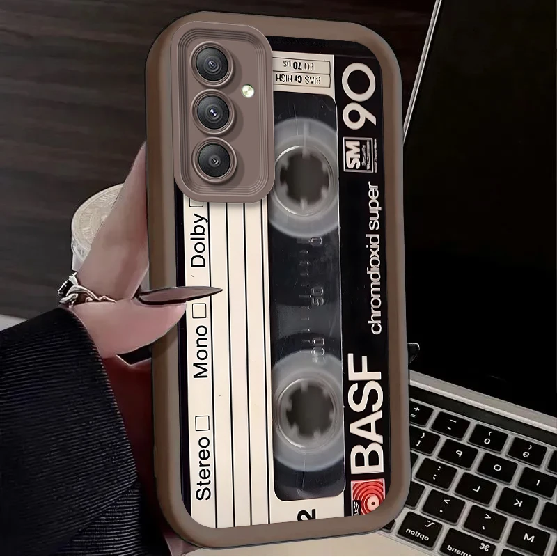 Case For Samsung Galaxy S24 S25 S23 Ultra S22 S21 Plus FE A36 A56 A26 A16 A06 A15 A25 A35 A55 5G Lucky Tape Pattern Back Cover - náhled 4