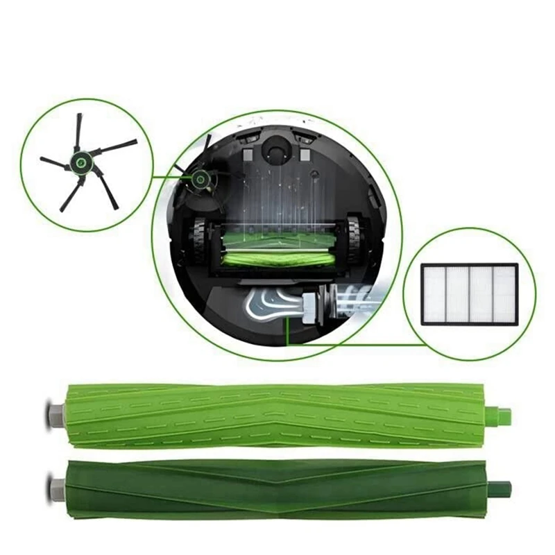 교체용 메인 브러시, 아이로봇 룸바 S9 (9150) S9 + S9 플러스 (9550) S 시리즈용