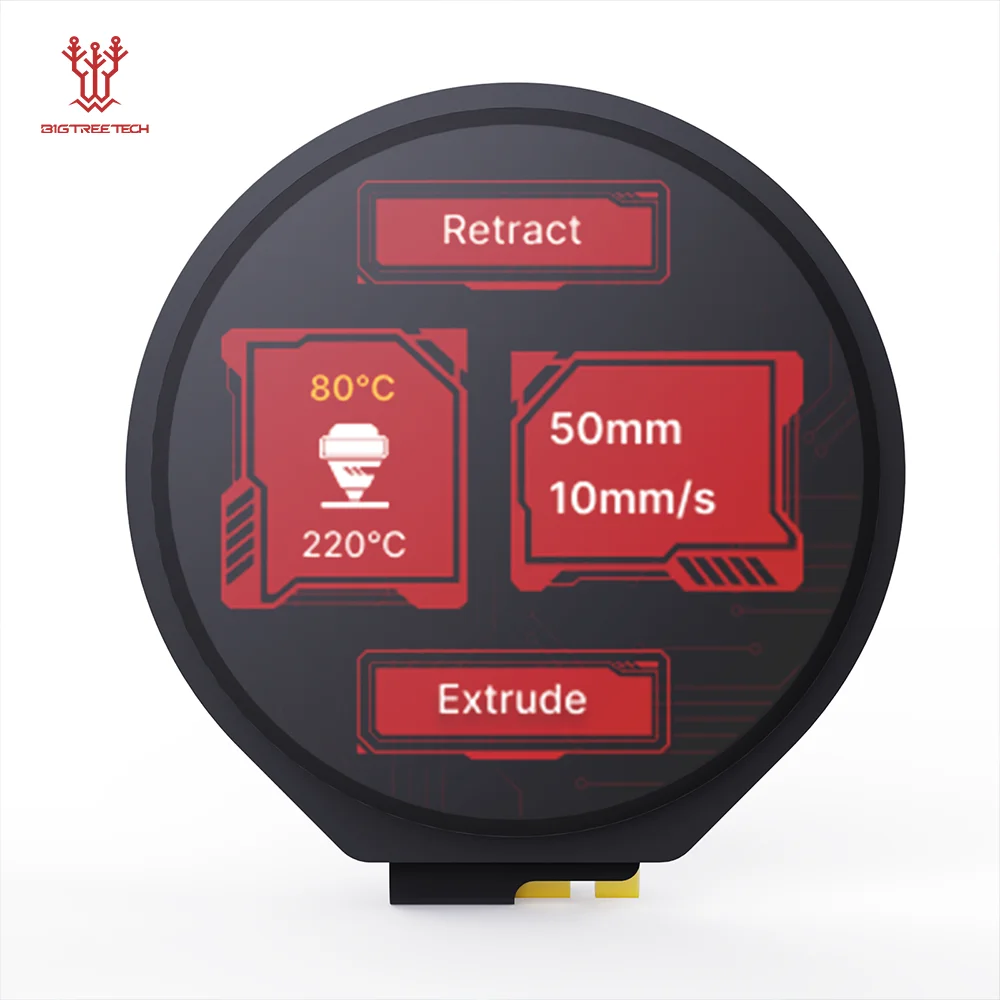 

Экран дисплея BIGTREETECH KNOMI, обновление с открытым исходным кодом для 3D принтера Klipper Voron V2.4 EBB SB2209 SB2240 CAN Voron stealthburn