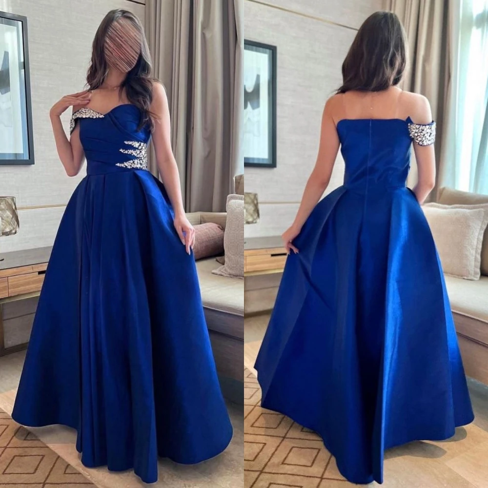 

Ball Elegant High Quality Asymmetrical One-Shoulder A-line Prom Dresses Paillette / Sequins Satin vestidos de ocasión formales