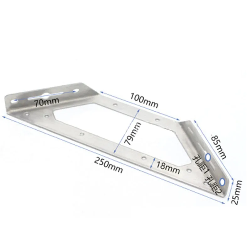 Bracket Angle Code Angle code Support Corner Furniture Parts Right Angle Accessories Stainless Steel Electroplating