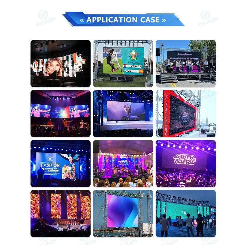 500x1000mm Full LED Display System P2.6 P2.9 P3 Indoor Outdoor Stage Video Wall For Live Show Performance Events view 5