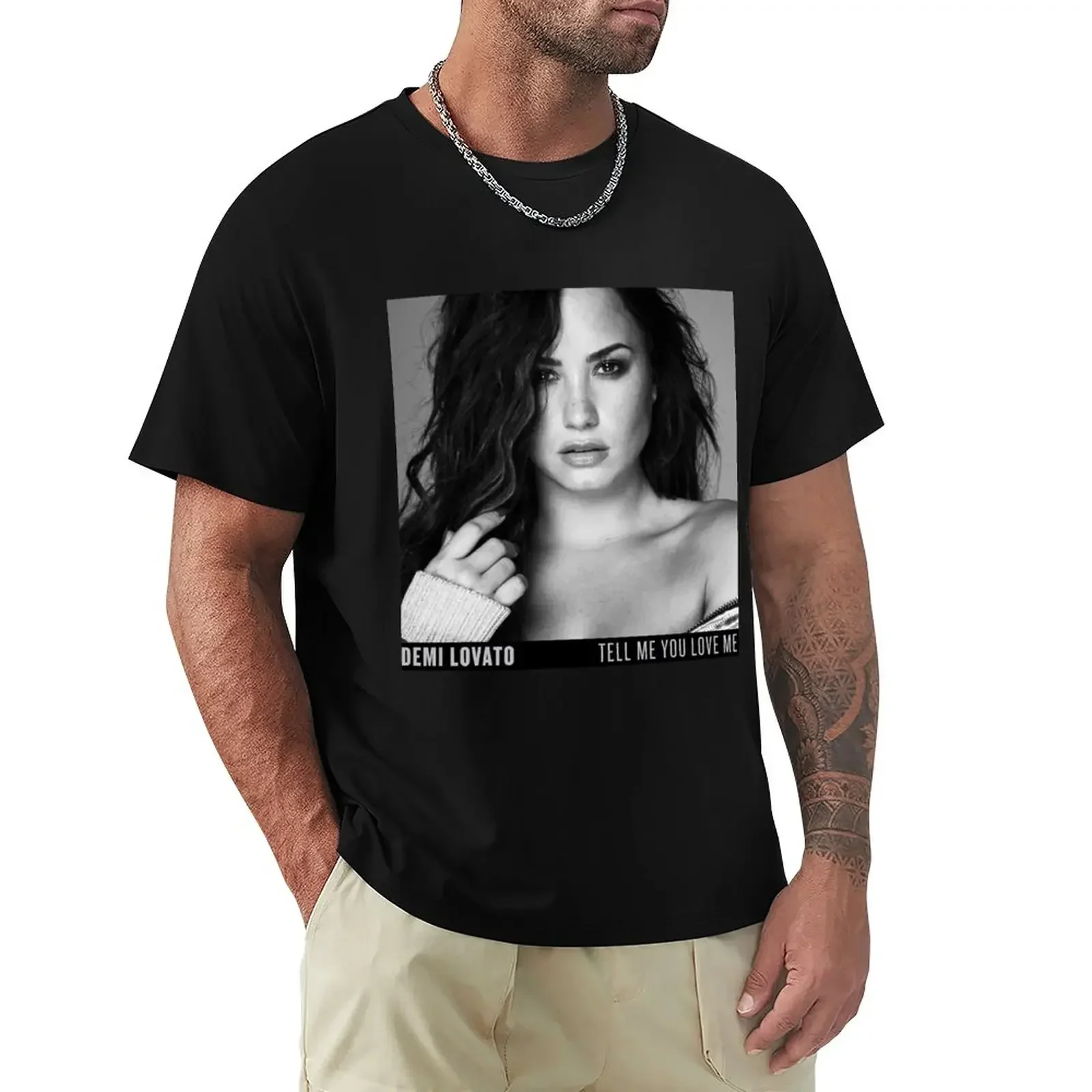 Demi Lovato shirt T-Shirt vintage cute tops animal prinfor boys men t shirts