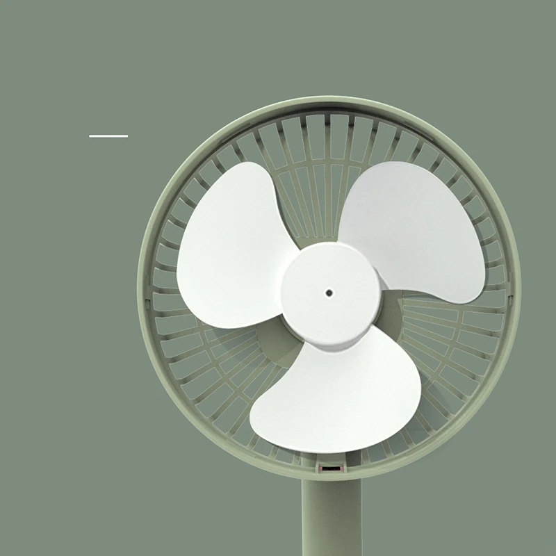 USB Handheld Charging Office Desktop Shaking Head Electric Fan Portable Student Dormitory Brushless Silent Small Fan