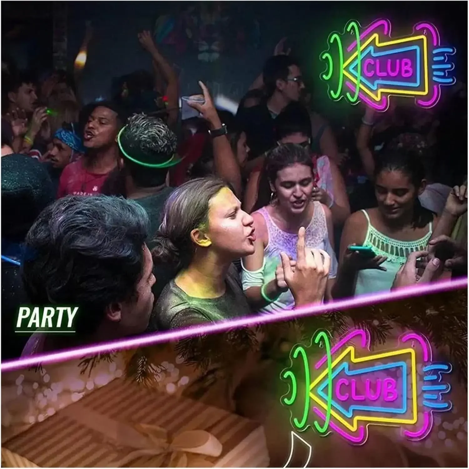 Clube sinal de néon usb regulável led sinal de luz de néon para bebida barra homem caverna quarto hotel loja garagem sala de jogos festa decoração da parede