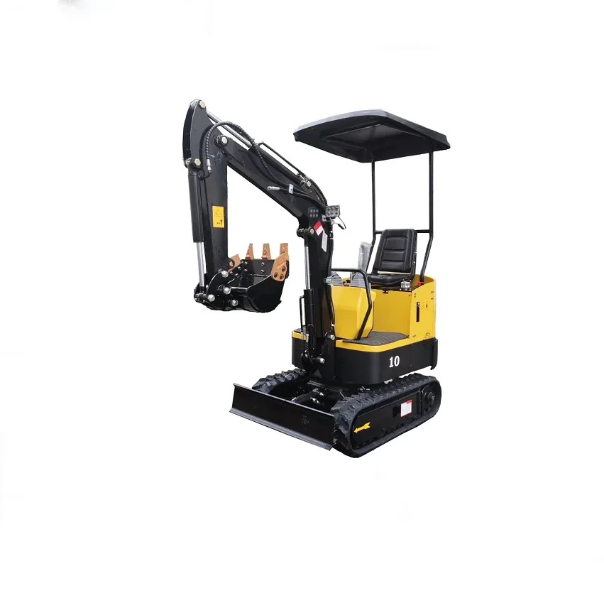 Micro 1 ton 2 ton 20 ton Mini Excavator with hydraulic attachments