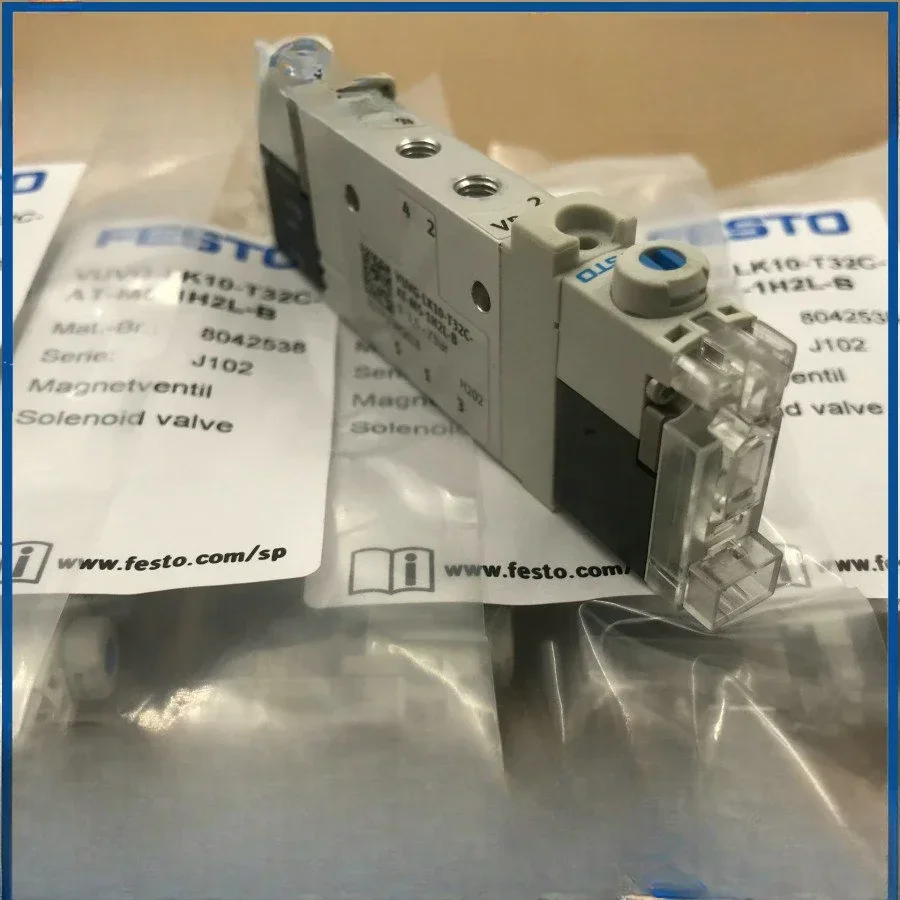 Festo Solenoid Valve VUVG-LK10-T32C-AT-M5-1H2L-B/S Order No. 8042538