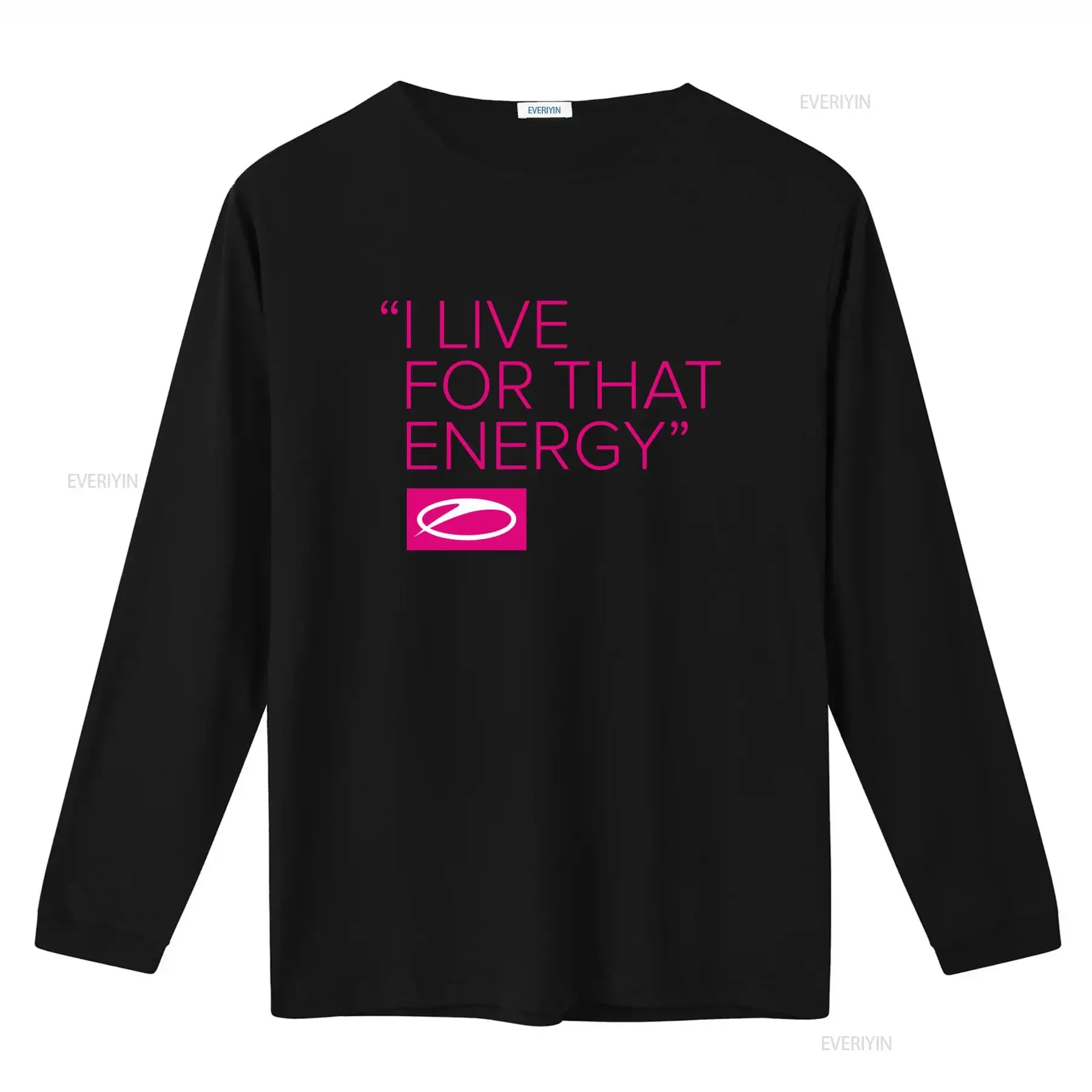 Armin Van Buuren I Live For That Energy T Shirt Available in All Sizes vintage Washed designer clothes streetwear graphic