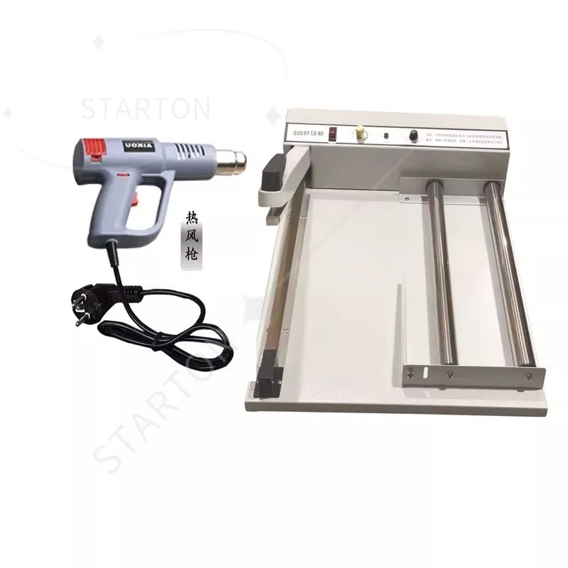Sealing Cutting Shrinking Machine POF Film Plastic Bags Sealer Packing Tool With A Heat Gun And A Roll Of POF Film