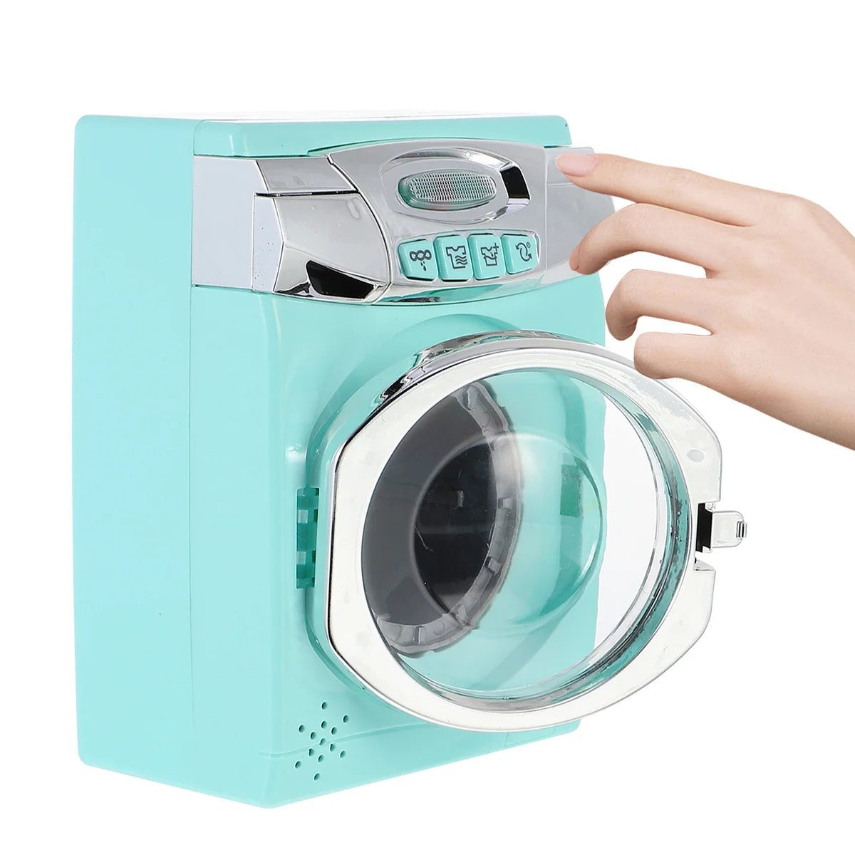 

Simulated Kitchen For Kids Plastic Washing Machine Pretend Play Educational Baby Hand-On Learning Fun Role
