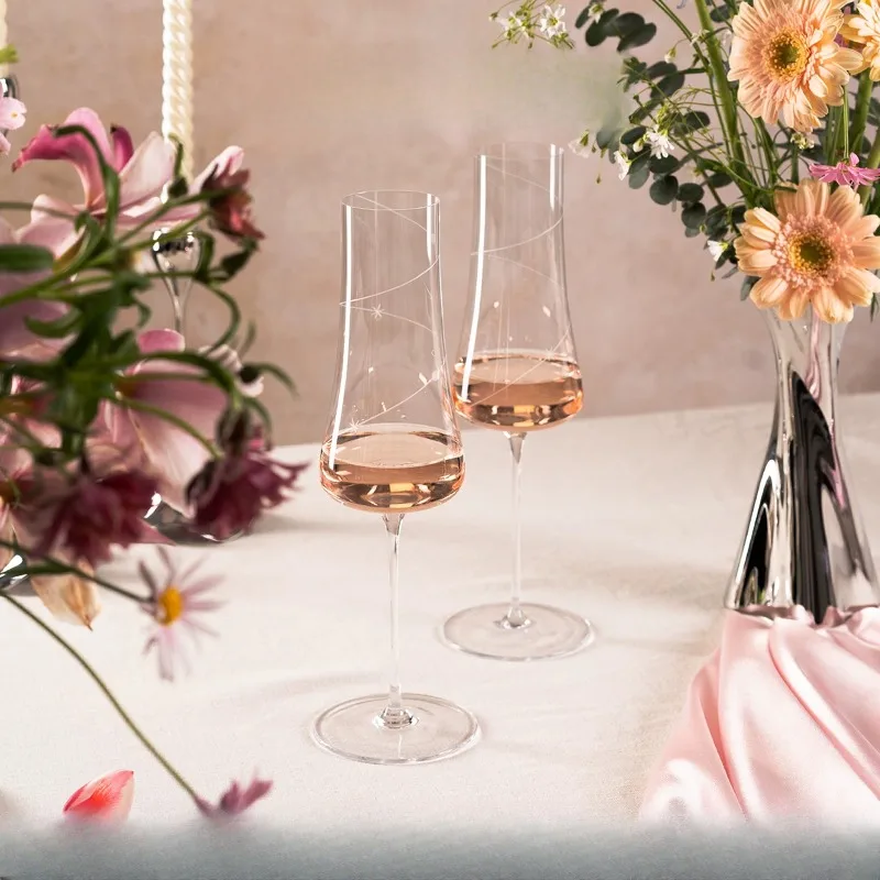 Beloved Light Champagne Glass Toast Glass Custom Engraving Engagement Wedding Gift
