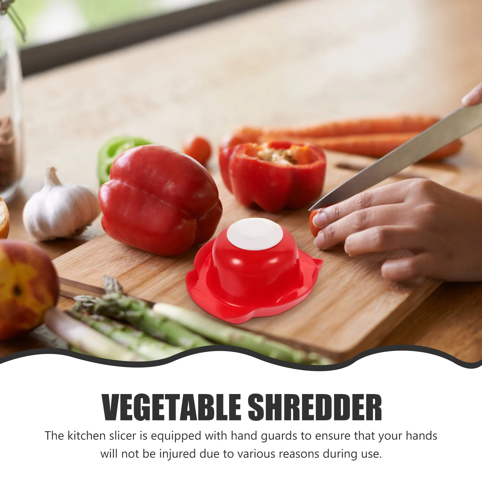 

3 Pcs Potato Vegetable Shredder Safety Grater Kitchen Gadget Fruit Cheese Vegetable Tool