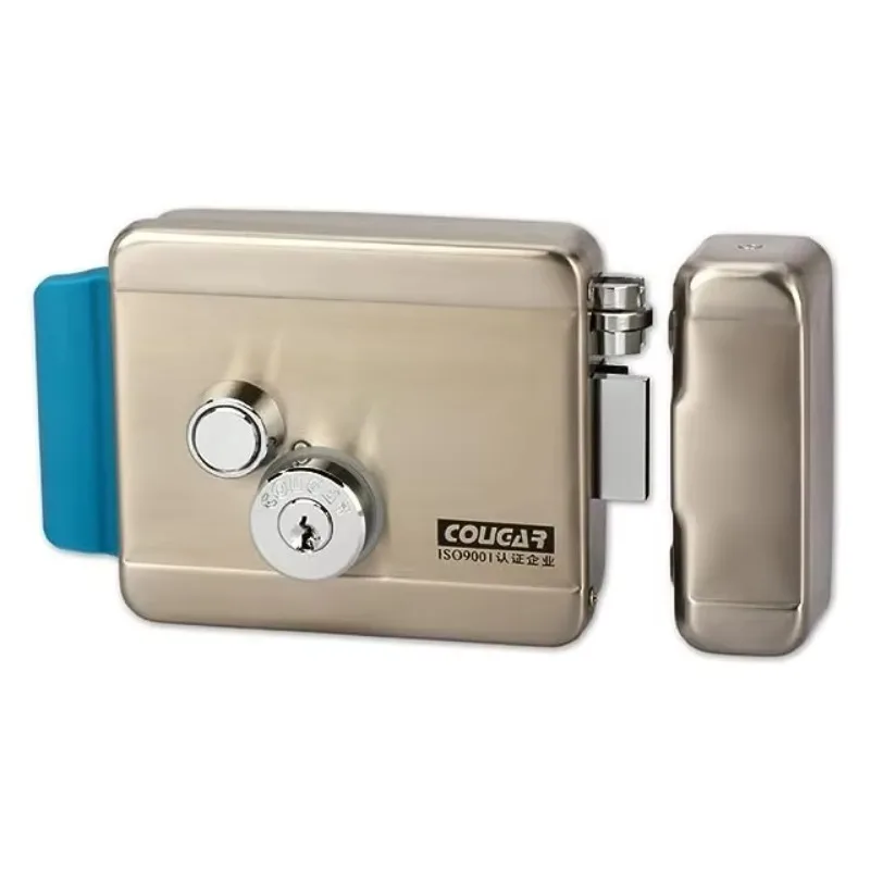Electric Door Lock Stainless Steel Anti-theft Q799 Motorized for Home Office Apartment Security Access Control Device