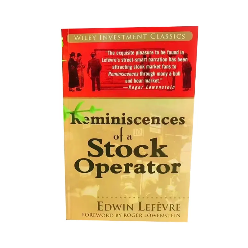 Reminiscences of A Stock Operator By Edwin Lefevre Financial Management Reading English Book