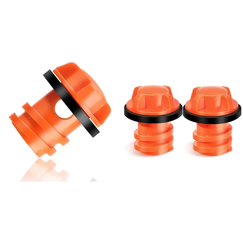 Cooler Drain Plugs Replacement Compatible With Most Rotomolded Coolers,Small Drain Plugs With Leak-Proof Design